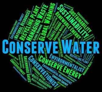 Conserve water