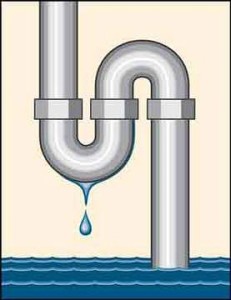 leaking pipe